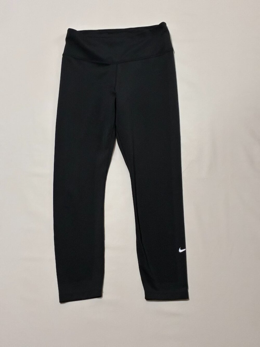 Nike Dri-Fit Leggings; Black; Logo on Ankle; Size Small